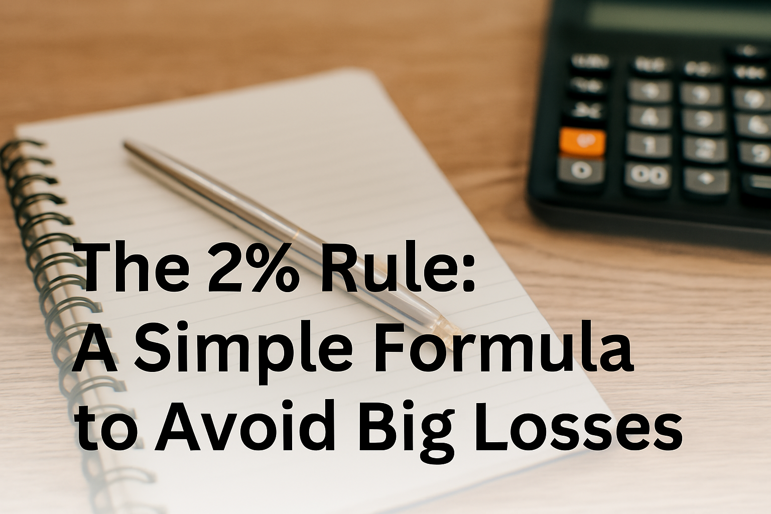 The 2% Rule: A Simple Formula to Avoid Big Losses